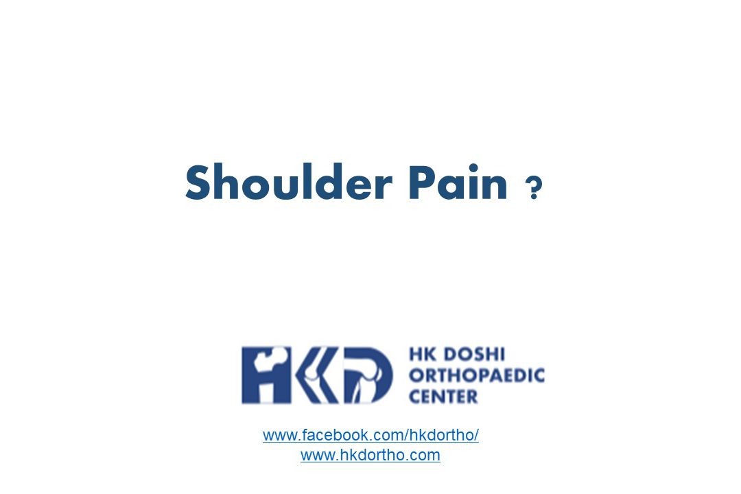 Shoulder Pain ?